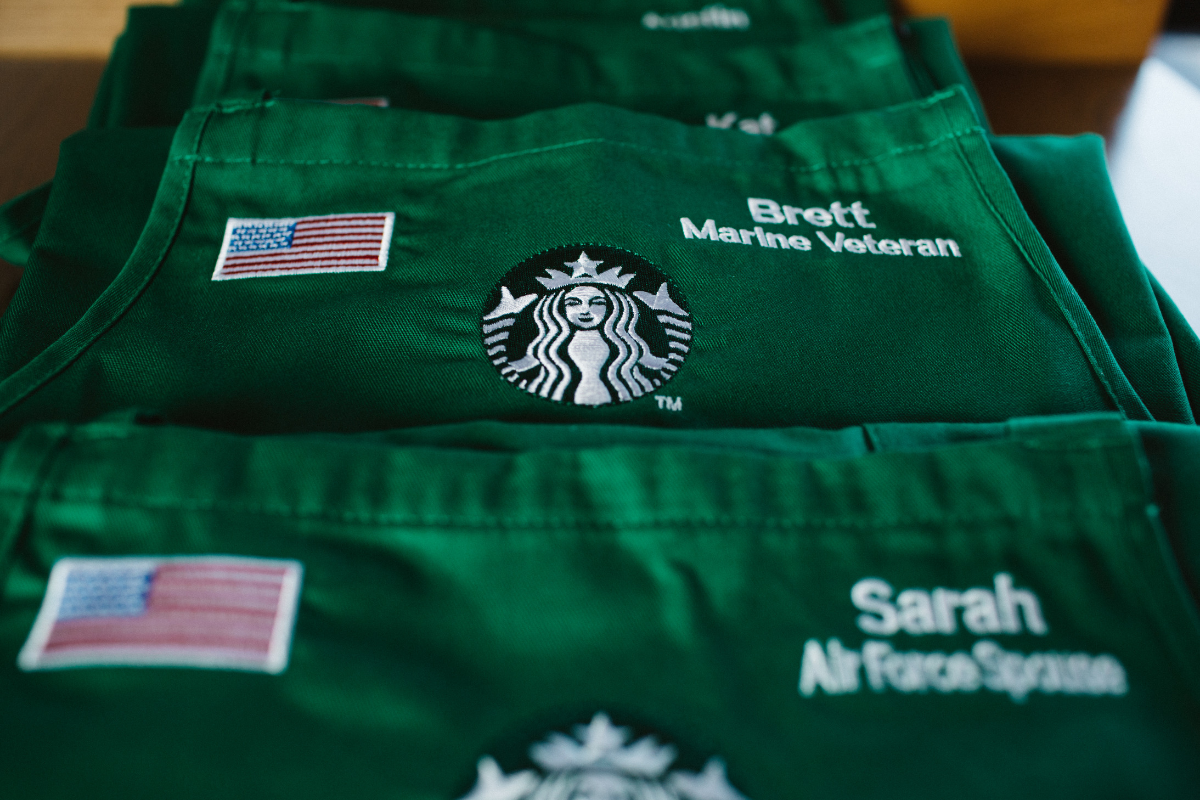 Starbucks Renews Its Commitment to Hiring Military Spouses